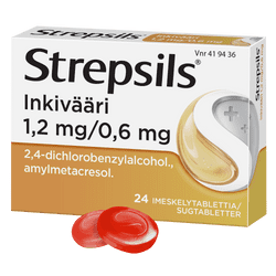 STREPSILS INKIVÄÄRI IMESKELYTABLETTI