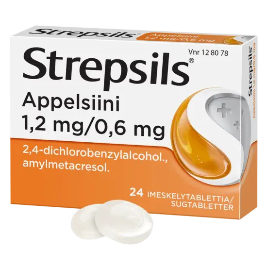 STREPSILS APPELSIINI IMESKELYTABLETTI