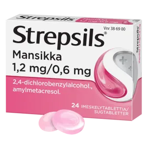 STREPSILS MANSIKKA IMESKELYTABLETTI