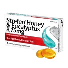 STREFEN HONEY & EUCALYPTUS 8,75 MG IMESKELYTABLETTI