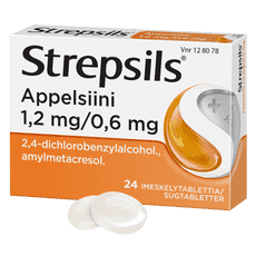 STREPSILS APPELSIINI IMESKELYTABLETTI