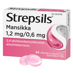 STREPSILS MANSIKKA IMESKELYTABLETTI