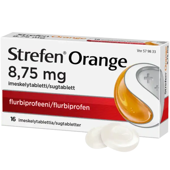 STREFEN ORANGE 8,75 MG IMESKELYTABLETTI
